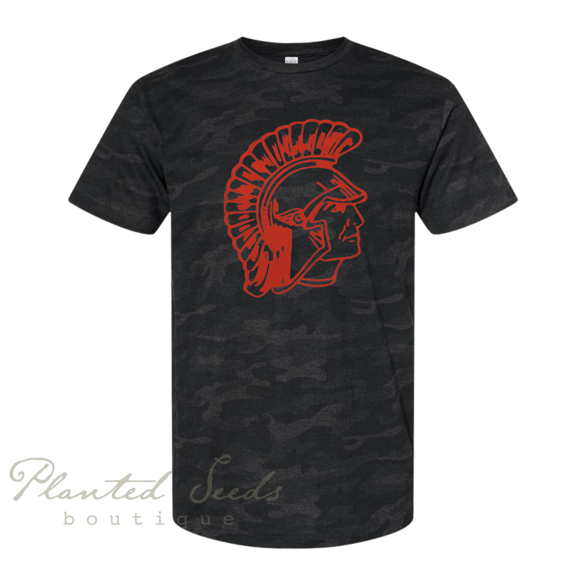 Black Camo Titan Tee