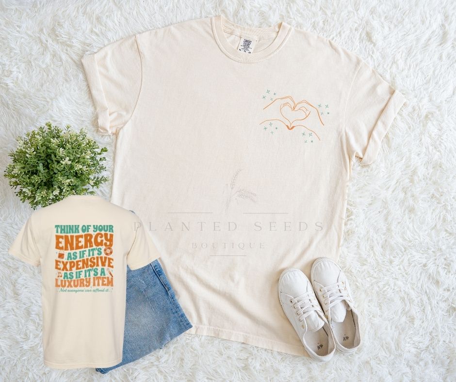 Energy is a Luxury Double Tee