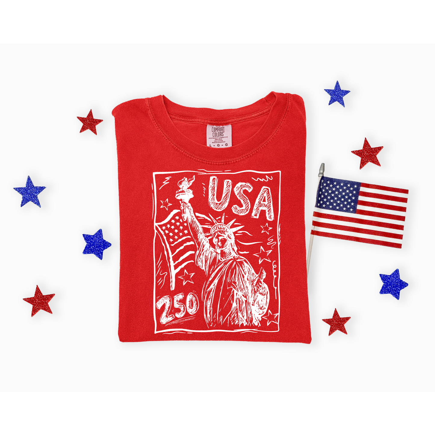 USA 25O Tee