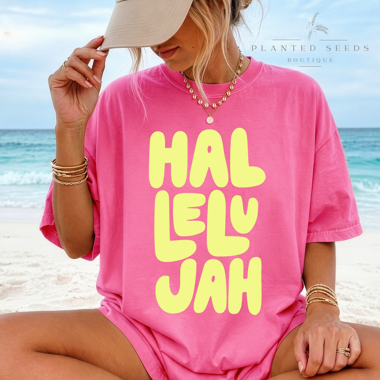 Pink Hallelujah Tee