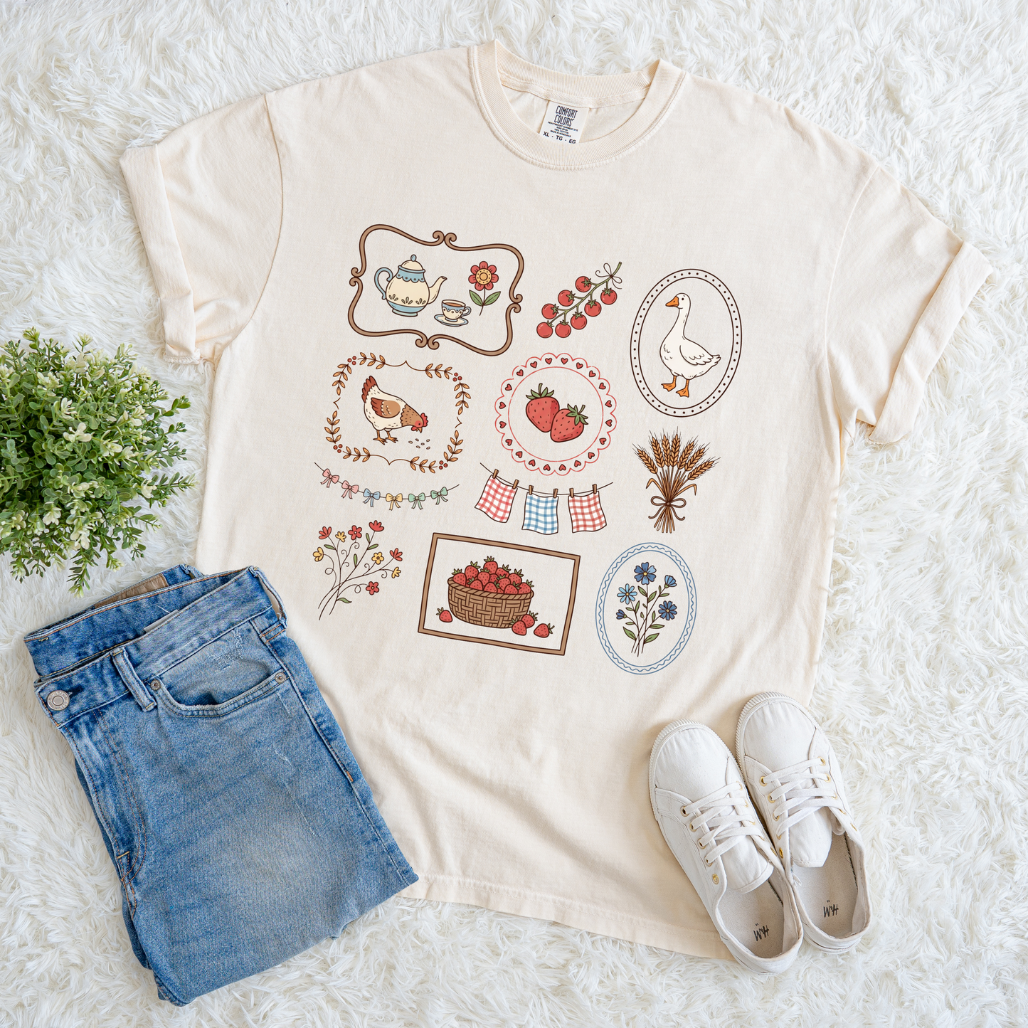 Country Cottage Summer Tee