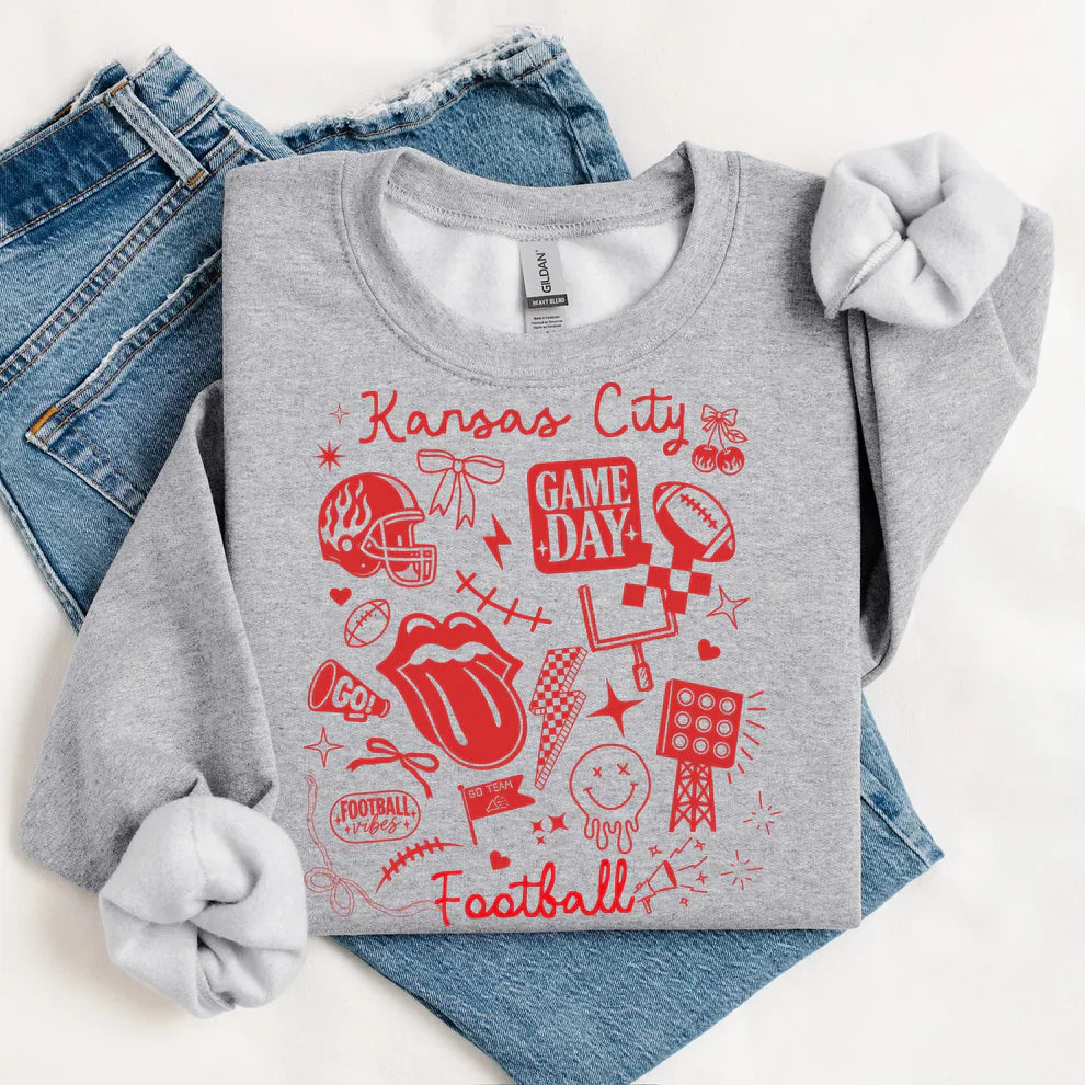 KC Chiefs Doodle Sweatshirt