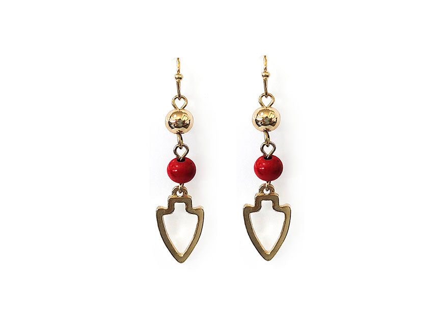 Arrowhead Dangle Gold