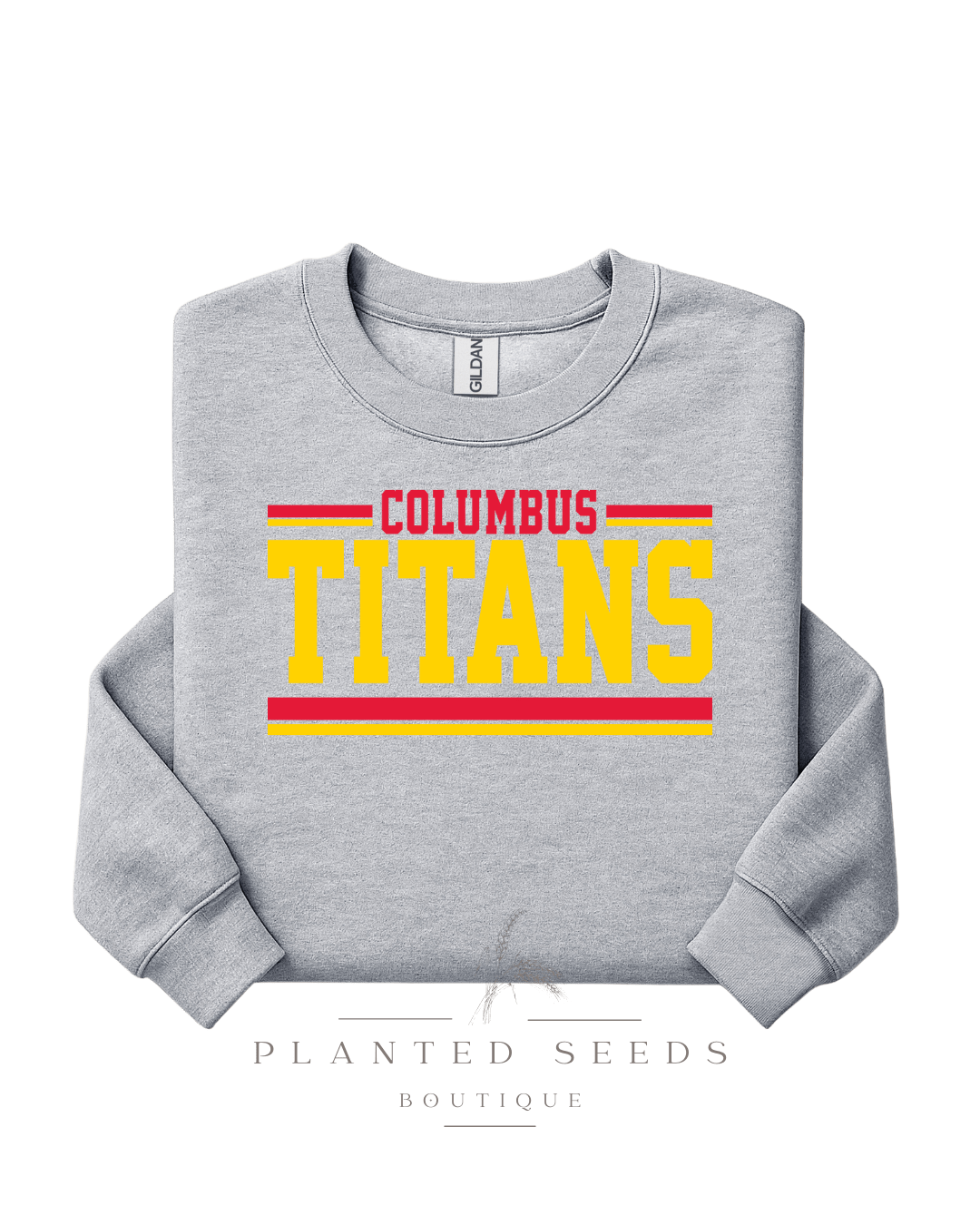 Titans Retro Red & Gold - Seeds & Sawdust
