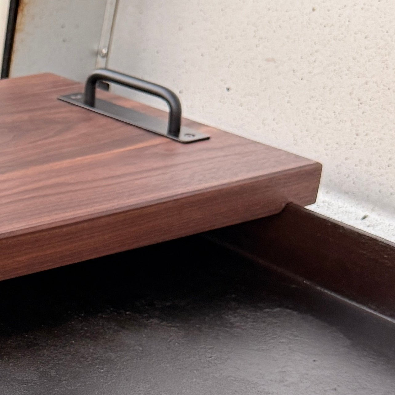 Walnut Griddle Prep Board | Handcrafted Outdoor Cutting Board - Seeds & Sawdust