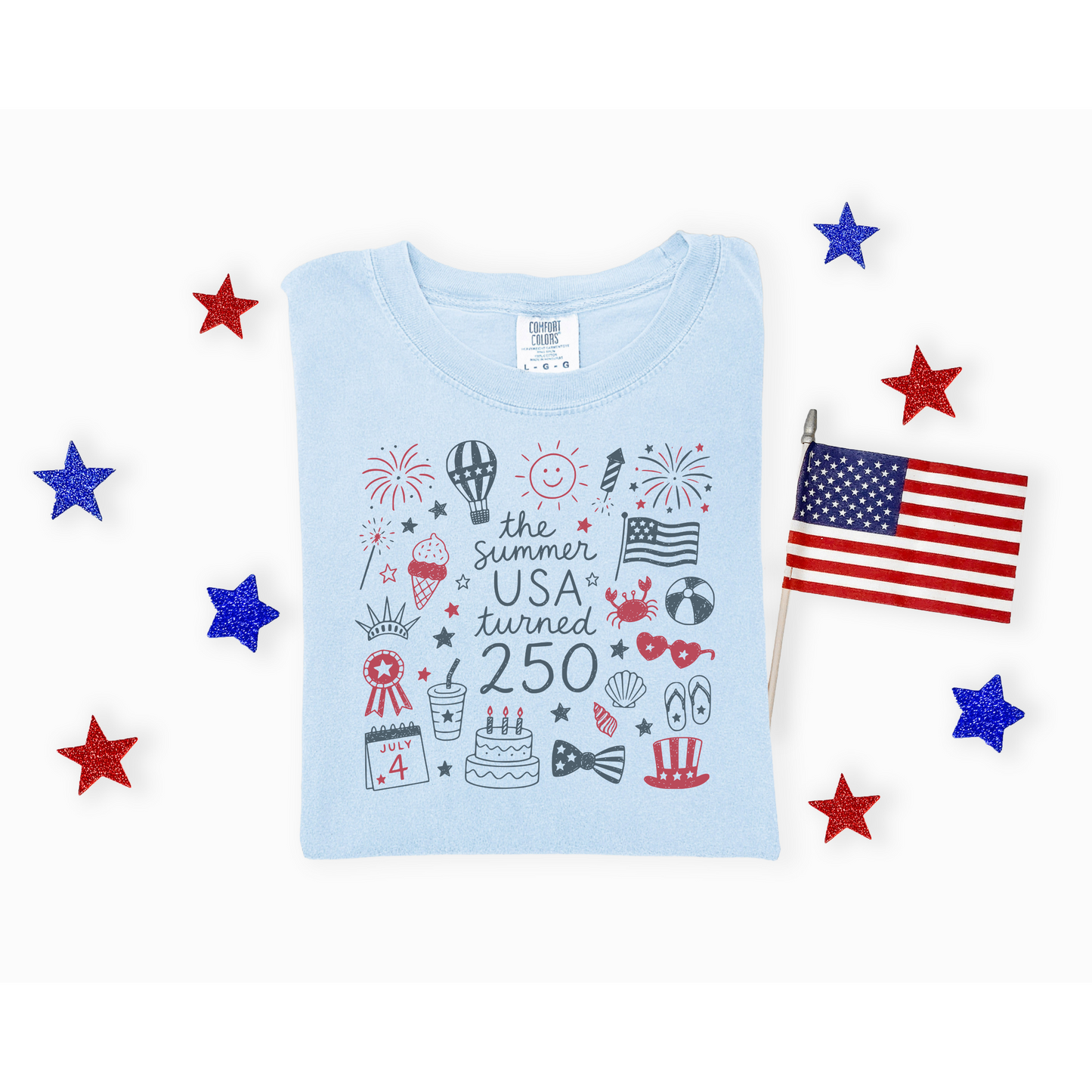USA Turned 250 Tee
