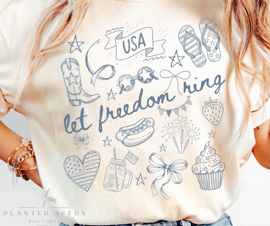Let Freedom Ring Tee