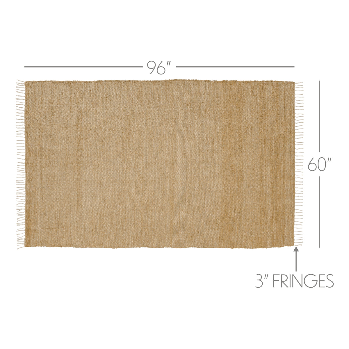 Burlap Natural Chindi/Rag Rug