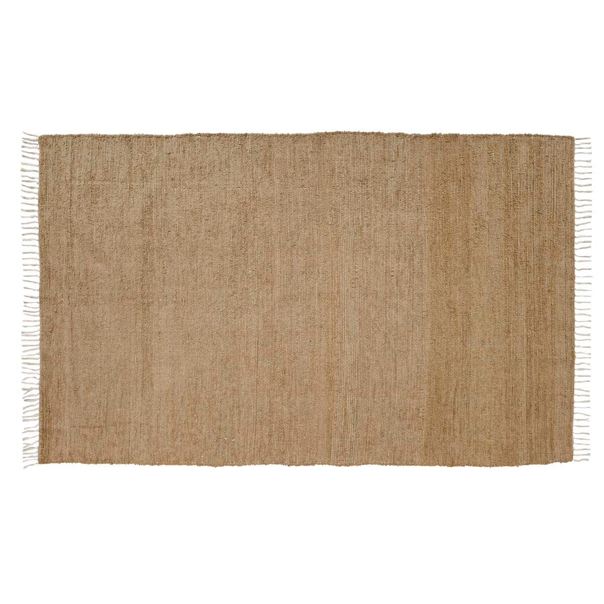 Burlap Natural Chindi/Rag Rug 60x96