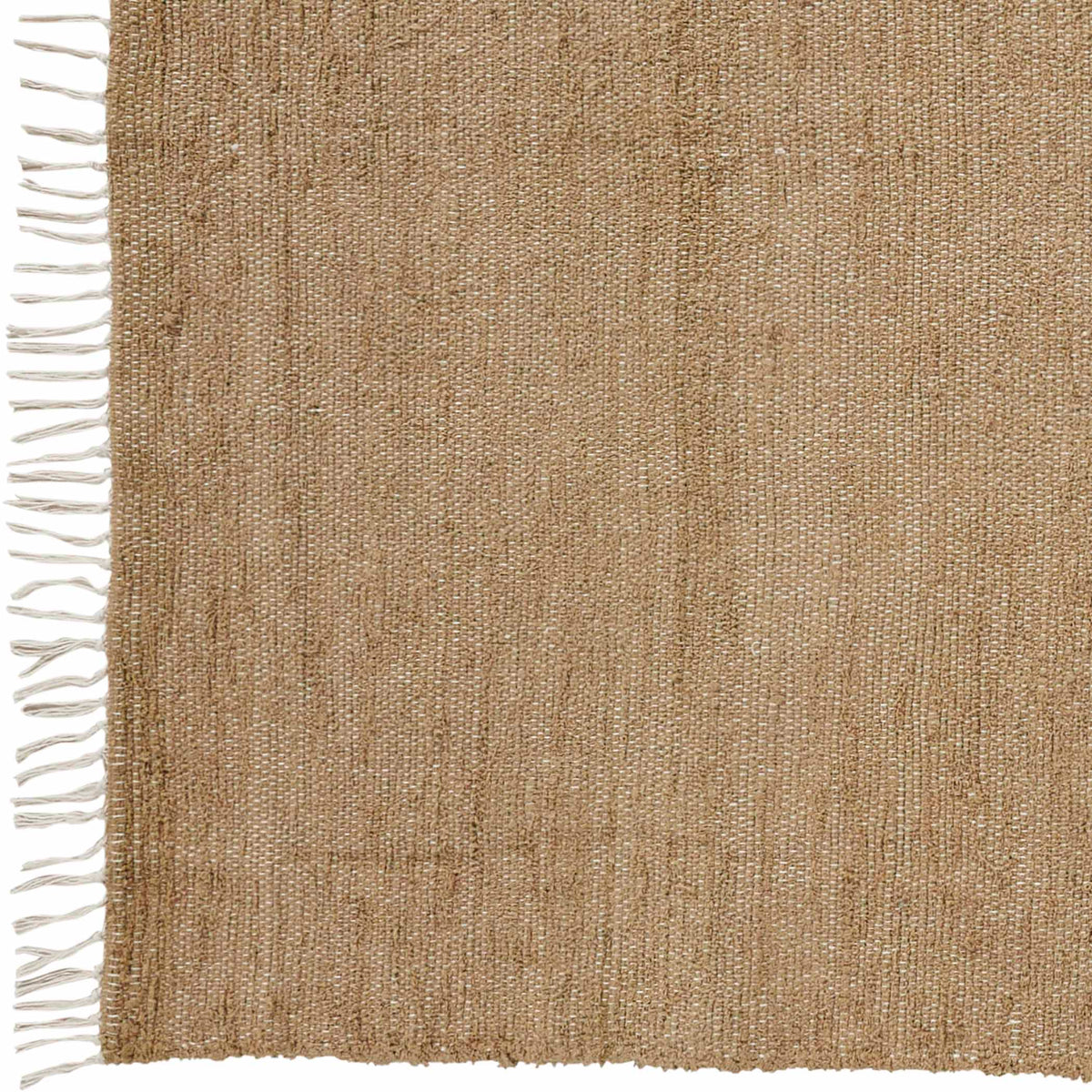 Burlap Natural Chindi/Rag Rug