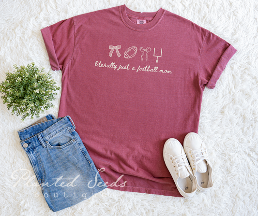Football Mom Tee
