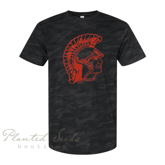 Black Camo Titan Tee