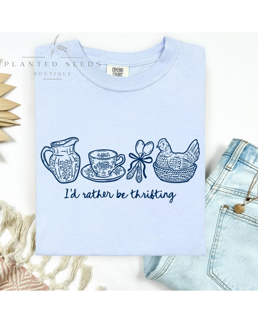 Rather Be Thrifting Tee
