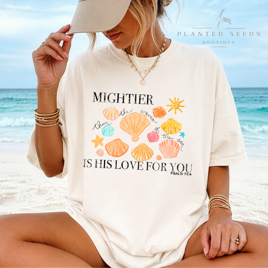 Mightier Than the Waves Tee
