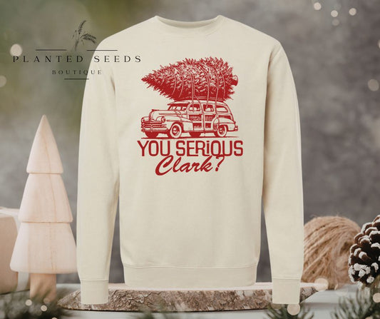 Ya Serious Ivory Sweatshirt