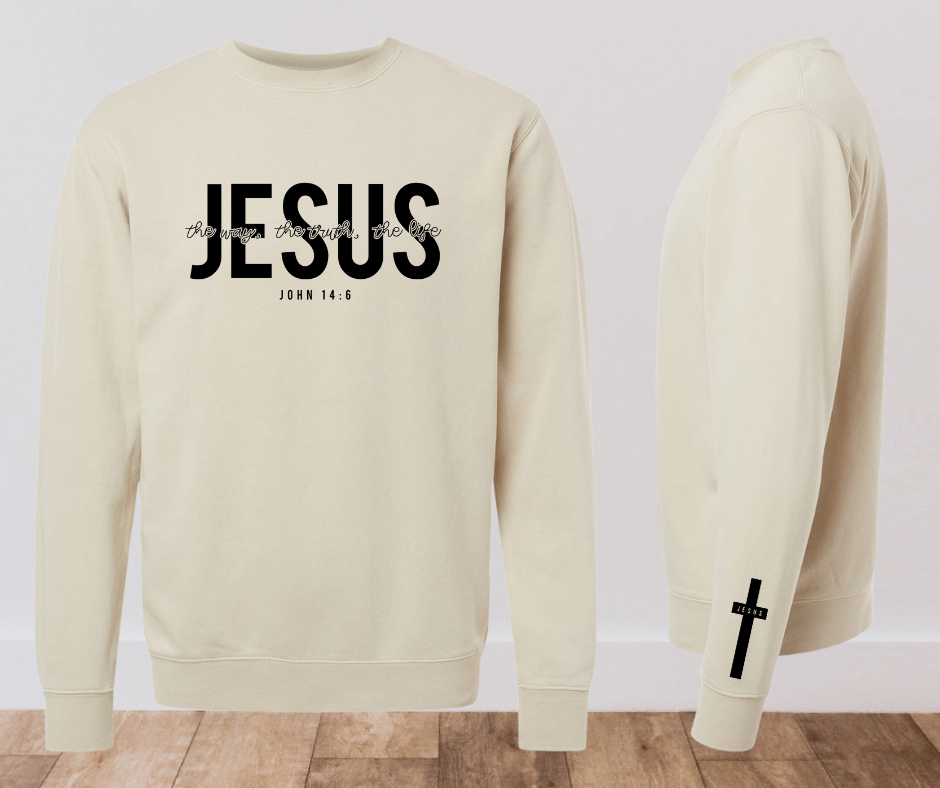 John 14:6 Sweatshirt