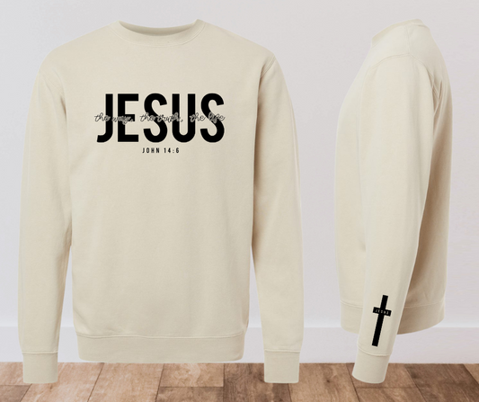 John 14:6 Sweatshirt