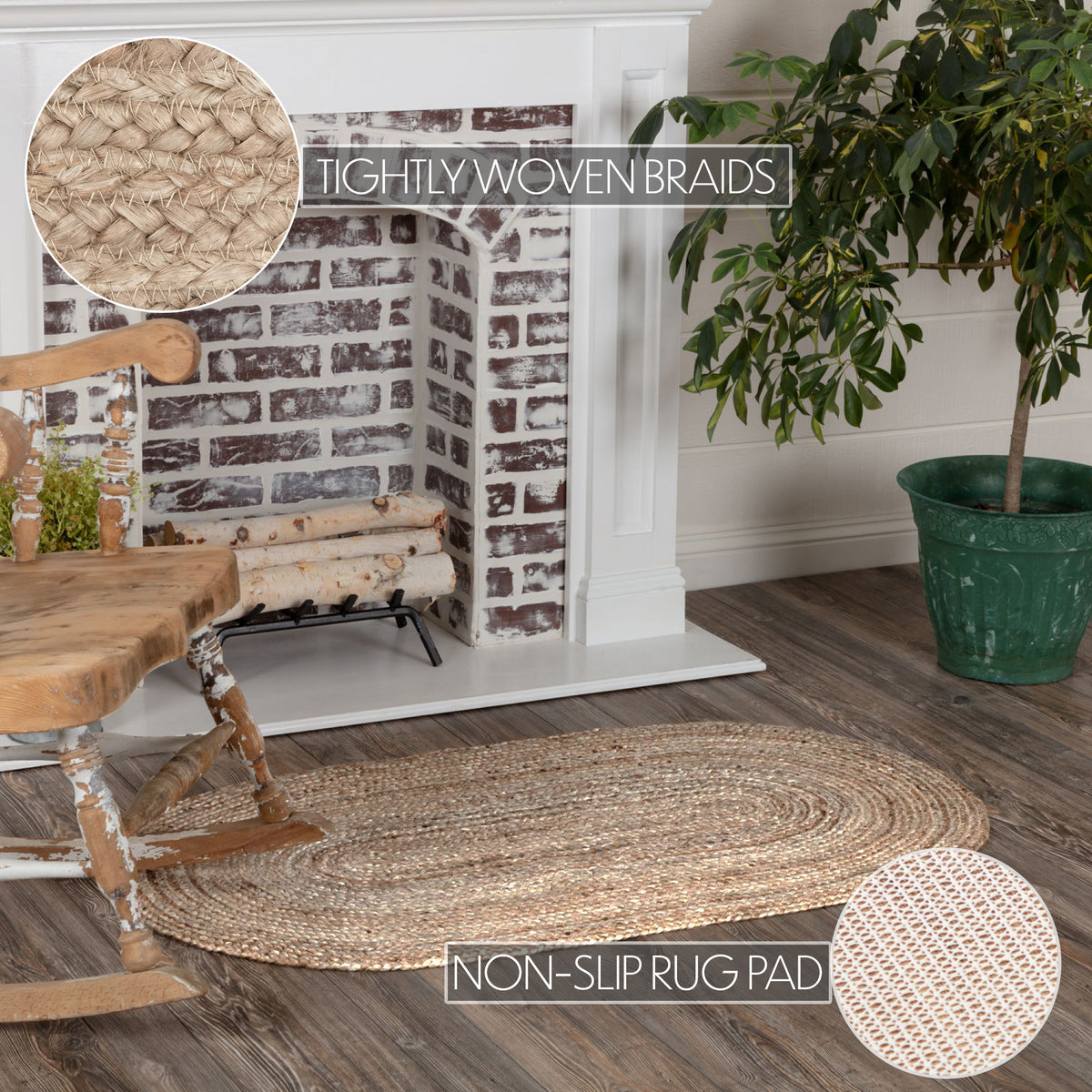 Natural Jute Rug