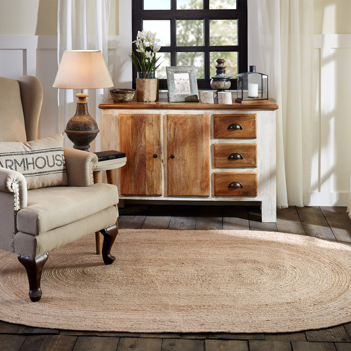 Natural Jute Rug