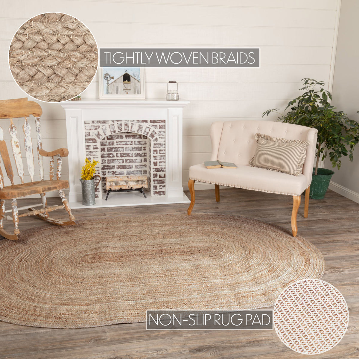 Natural Jute Rug