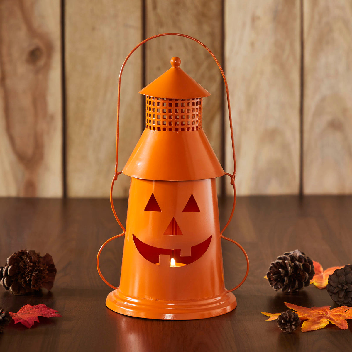 Halloween Lantern Tealight Holder 12x8x6