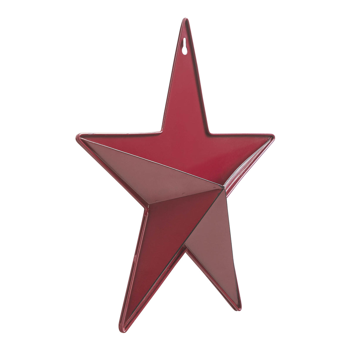 Metal Star Distressed w/ Pocket 12x12