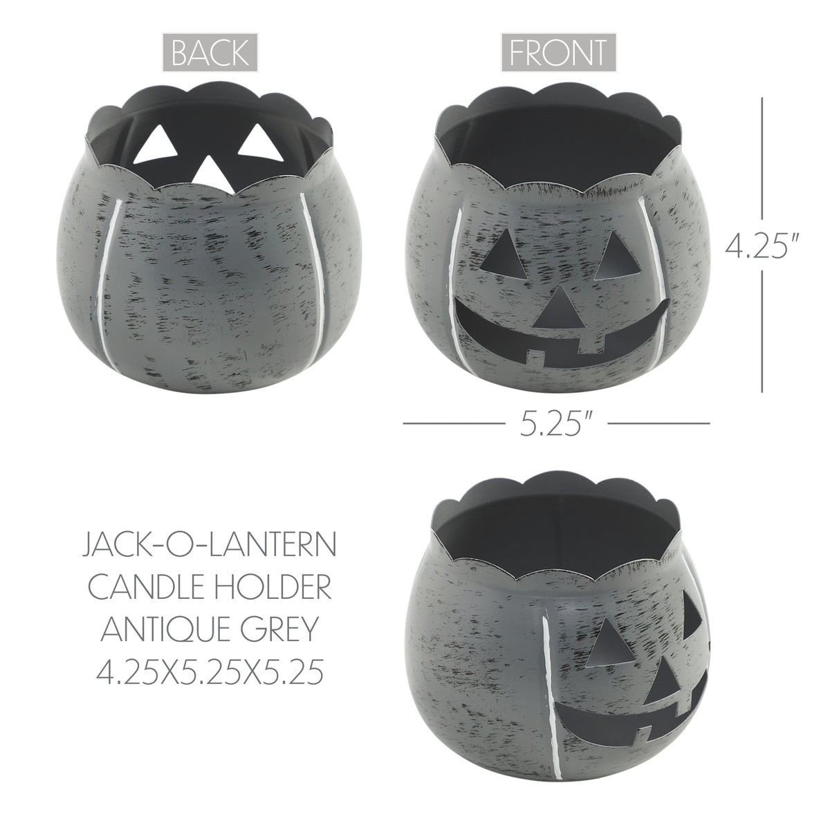 Jack-O-Lantern Candle Holder