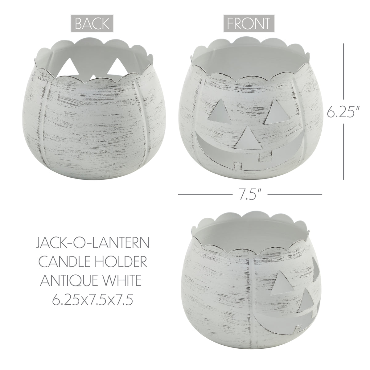 Jack-O-Lantern Candle Holder