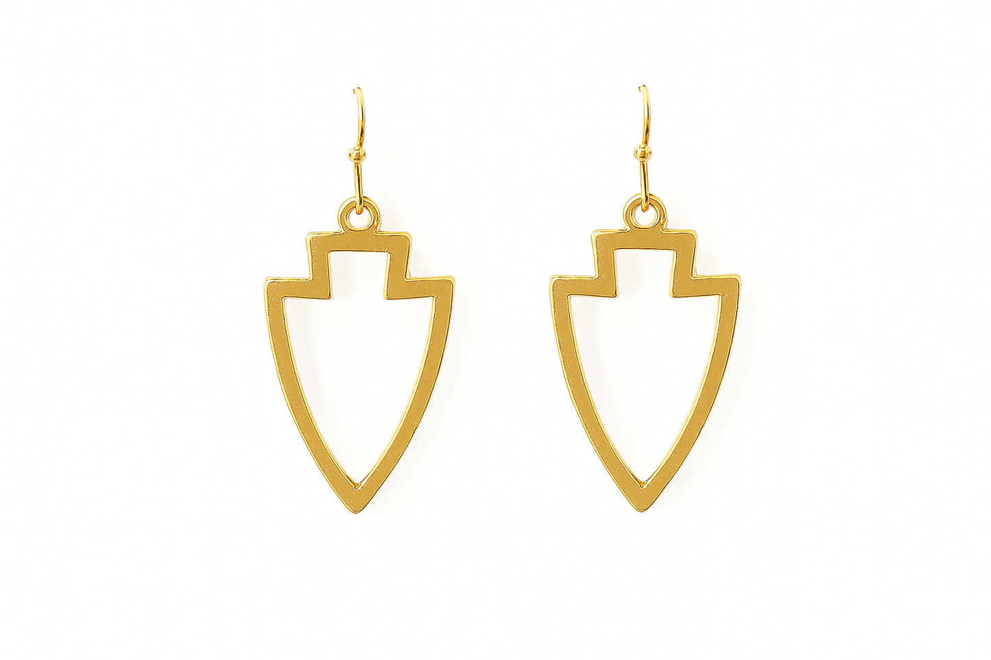 KC Arrowhead Set Gold