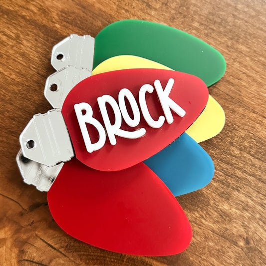 Light Bulb Stocking Tags