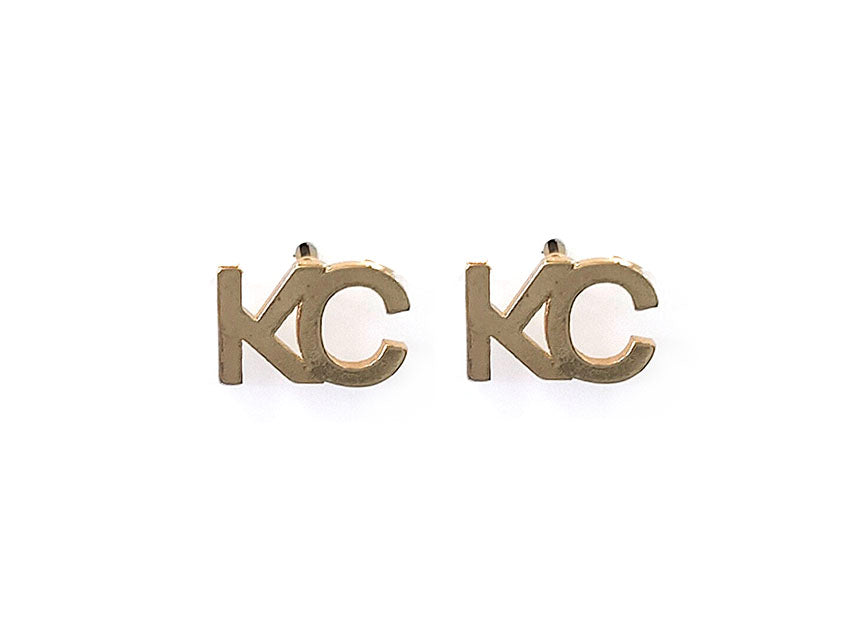 Gold KC Earrings