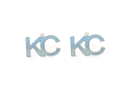 Silver KC Earrings