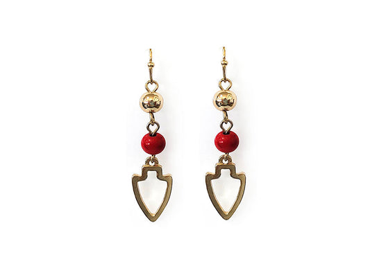Arrowhead Dangle Gold