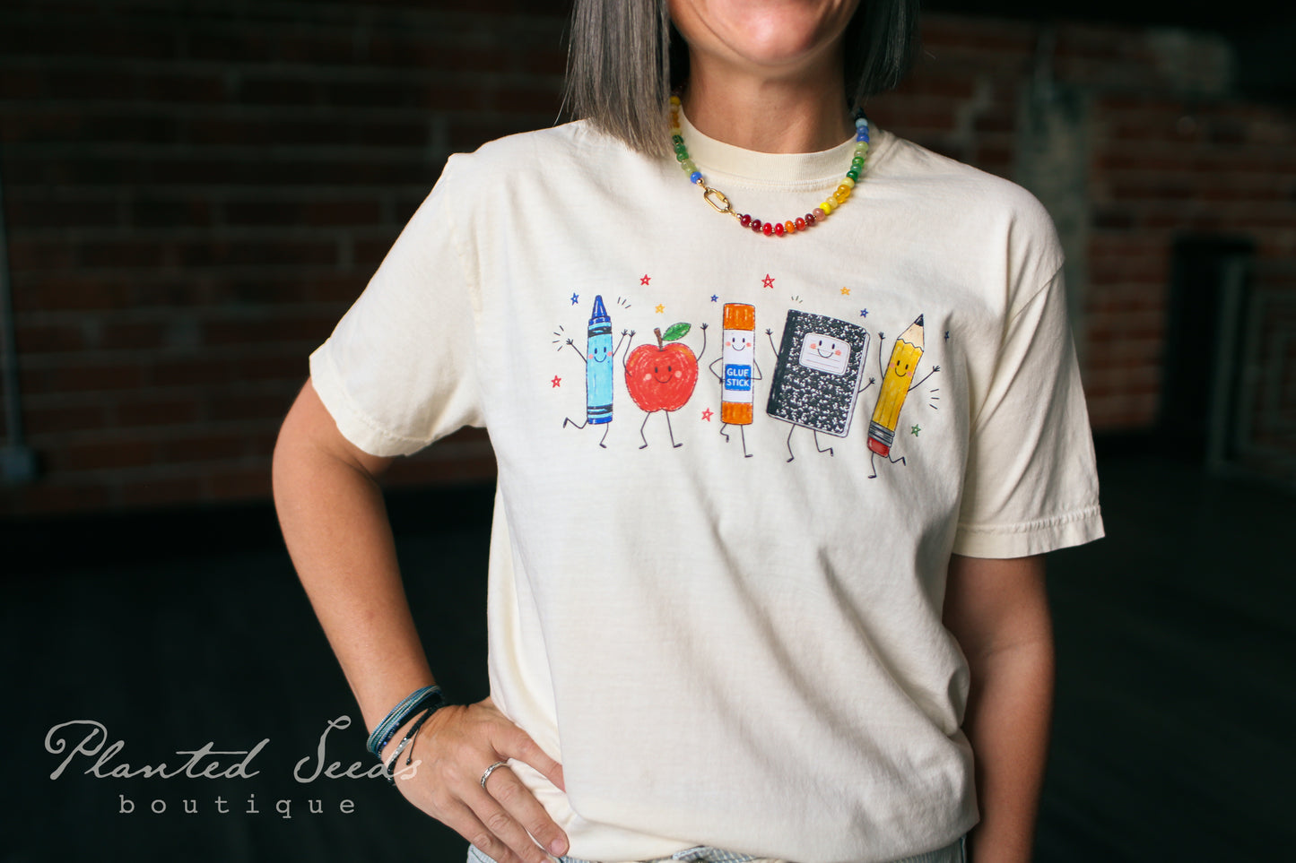 School Supply Squad Tee