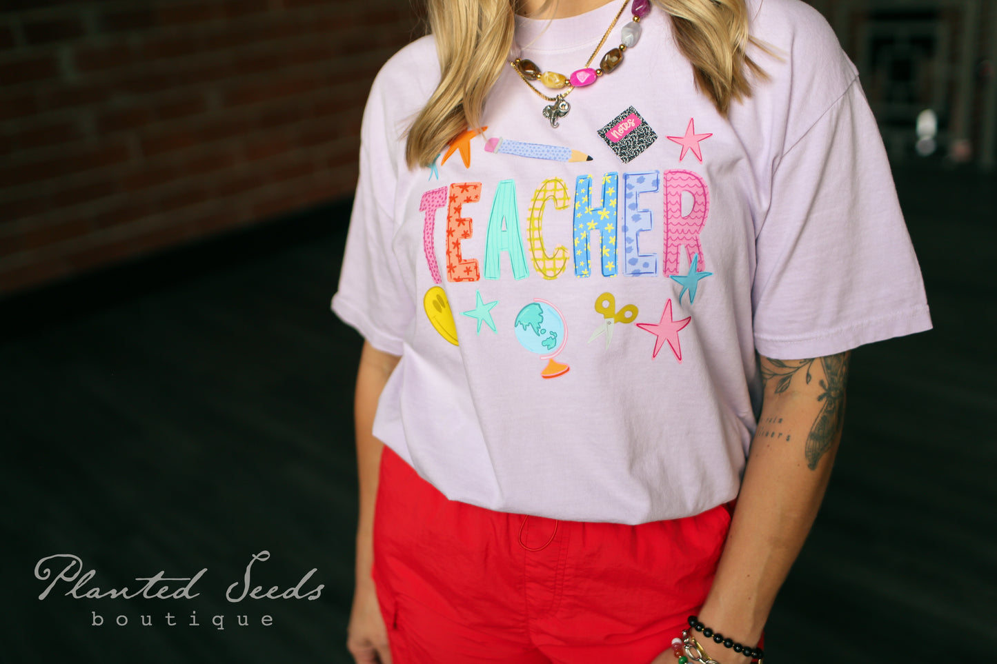 Teacher Doodle Tee