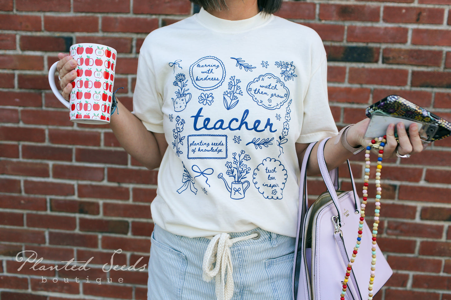 Teacher Doodles Tee