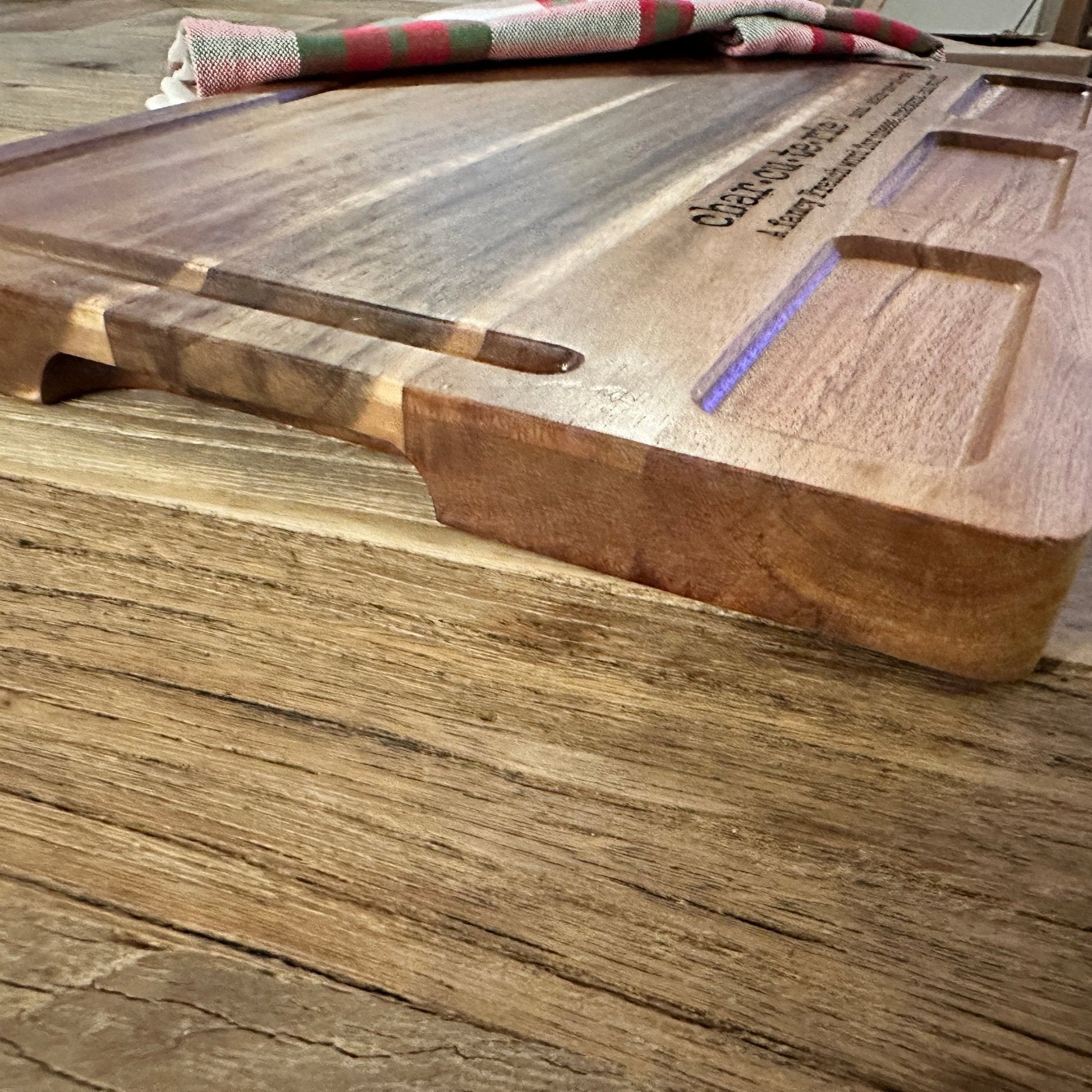Charcuterie | Cutting Board 3 - Compartment | Cheese Board - Seeds & Sawdust