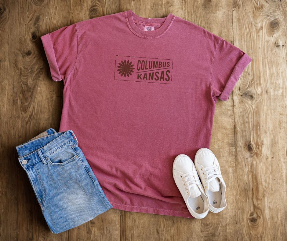 Columbus, Kansas Brick Shirts - Seeds & Sawdust
