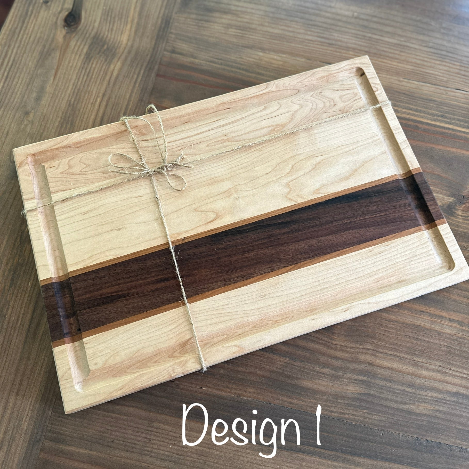 Hardwood Cutting Board | Walnut | Maple | Cherry - Seeds & Sawdust