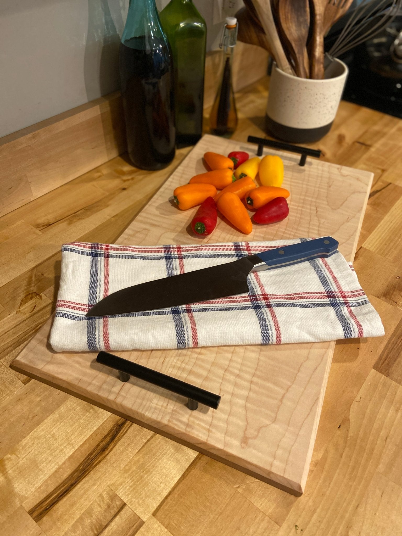 Serving Tray | Charcuterie Board | Curly Maple - Seeds & Sawdust