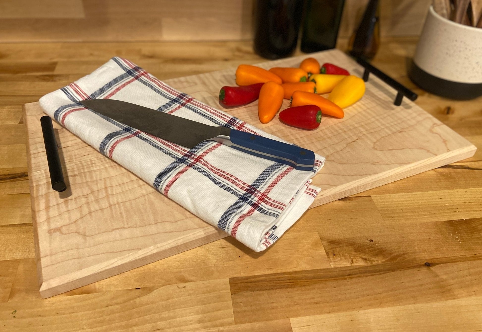 Serving Tray | Charcuterie Board | Curly Maple - Seeds & Sawdust
